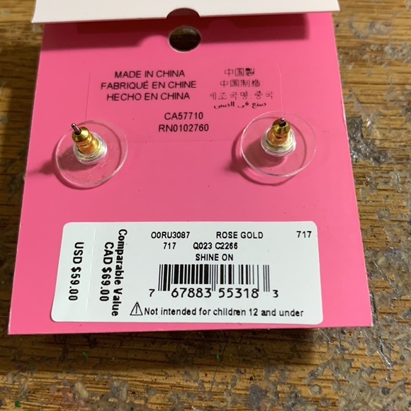 KATE SPADE EARRINGS - Picture 3 of 3